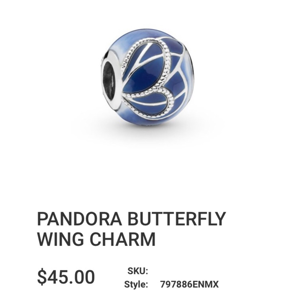 Pandora Charm